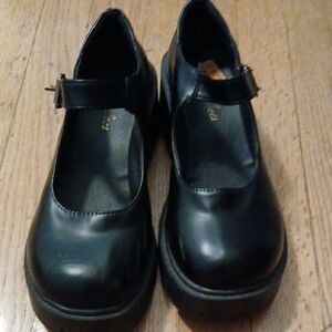 Classic Black Mary Jane Shoes